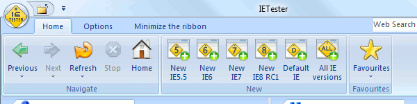 IETester Screenshot
