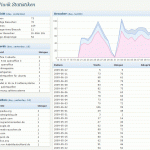 WP-Piwik Screenshot Dashboard