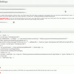 WP-Piwik Screenshot Settings WP-Piwik Screenshot Settings