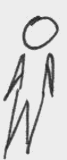 Just a sketched man
